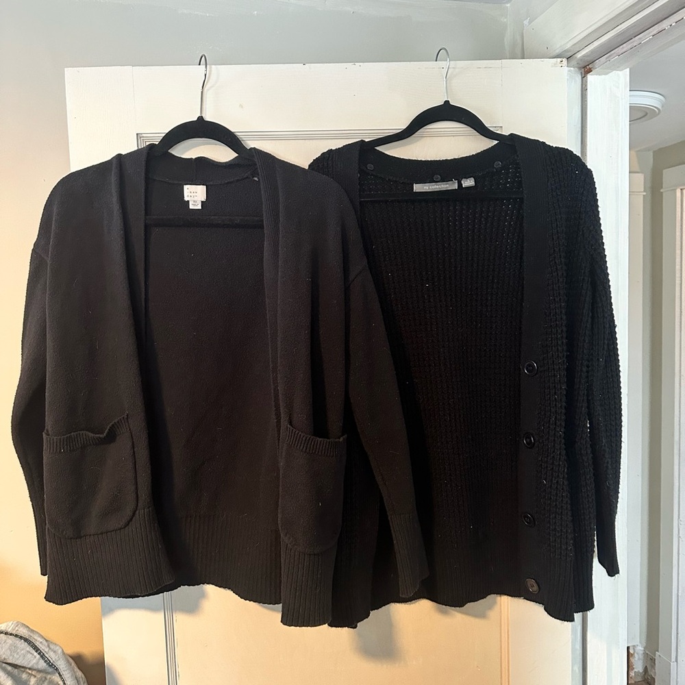 a new day Black Cardigan Collection